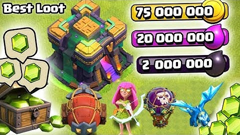 I Got Over A Million Loot in Th14 (clash of clans)