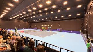 ATP Basel 500, Satzball Juan Manuel Cerundolo vs. Daniel Altmeier