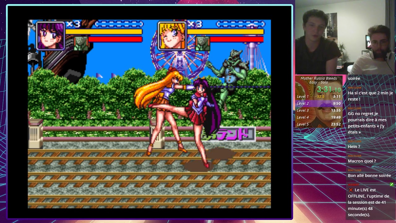 [WR] Sailor Moon (2 players - Easy%) - 7:33