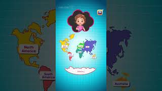 Our Continents Song #Shorts #Chuchutv #Nurseryrhymes #Kidssongs #Learningsongs #Kidsshorts