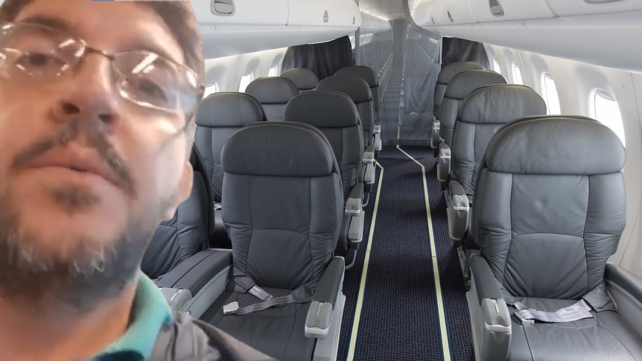 Como é voar American Airlines EMBRAER 170 de Nova York a Toronto