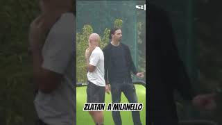 Ibrahimovic a Milanello #ibrahimovic #milanello #acmilan #milan
