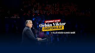 Orbán Viktor évértékelője - élő közvetítés - HírTV