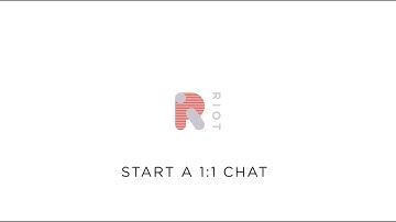 Start a 1:1 Chat