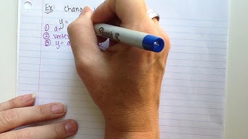 Algebra2 4.2B notes standard vs vertex form