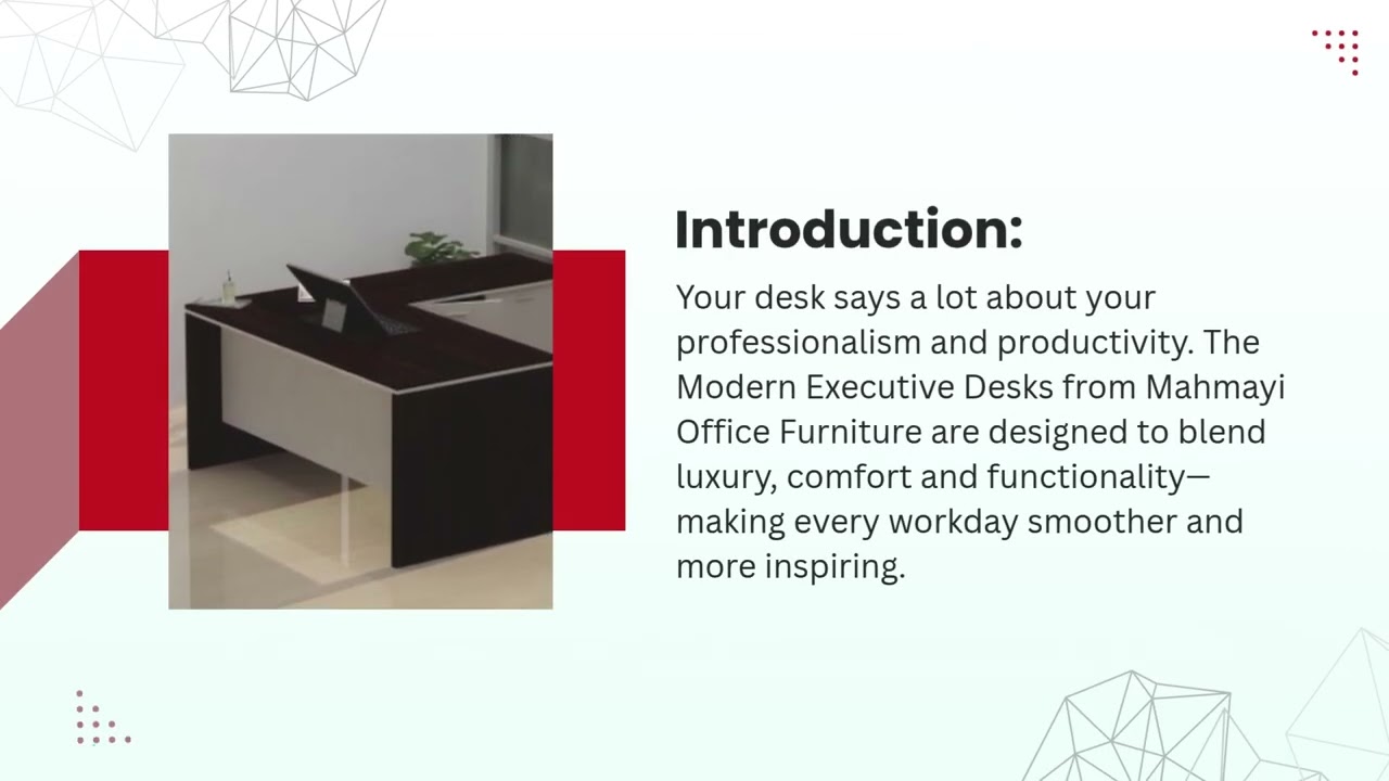 Executive Desks for Sale| Mahmayi Office Furniture| Best Executive Desks for Offices