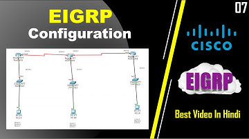 EIGRP Configuration with 3 Router | Simple Configuration | Techdotcode #ccna #networkengineer