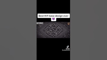 Best Th11 Base Design Ever #shorts #clash #coc