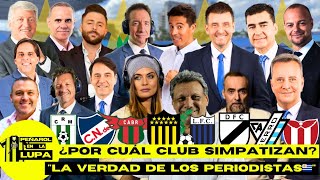 ¿DE QUE EQUIPO SON HINCHAS LOS PERIODISTAS URUGUAYOS? *Sin FILTRO* [PEÑAROL EN LA LUPA🔍]