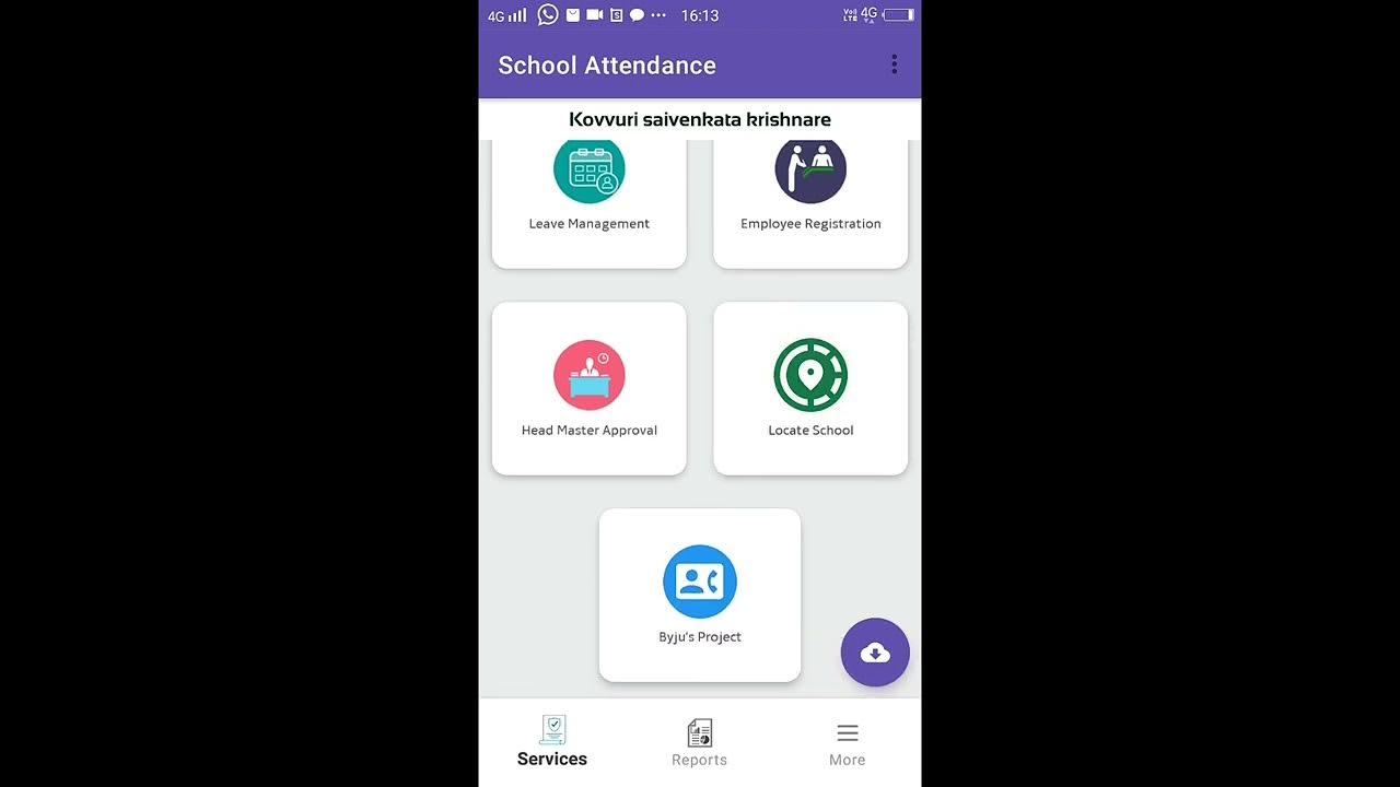 BYJUS project login process in Student Attendance AppNirmala's channelcheck description YouTube