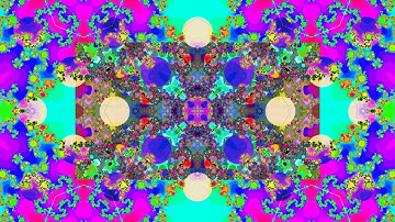 Julia z=z^7+c Kaleidoscope (4K)