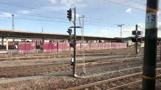 【フリー動画】JR貨物の郡山貨物ターミナル駅