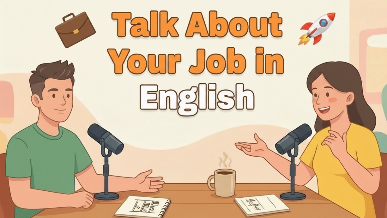 Как естественно рассказывать о своей работе на английском языке | Английский для начинающих!
