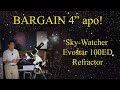 A bargain 4" apo! The Sky-Watcher Evostar 100ED refractor.