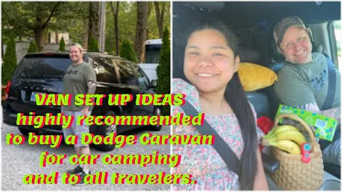 Simple No build Set up | 2019 Dodge Caravan | Van Life Campers | Simple & Practical |