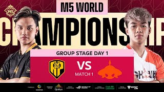 (FIL) M5 Group Stage Day 1 | APBR vs BG | Game 1