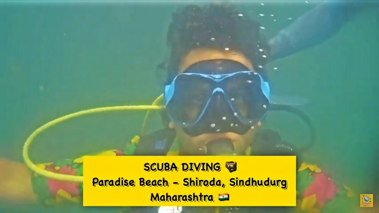 SCUBA DIVING at Paradise Beach in Shiroda Raj Water Sports