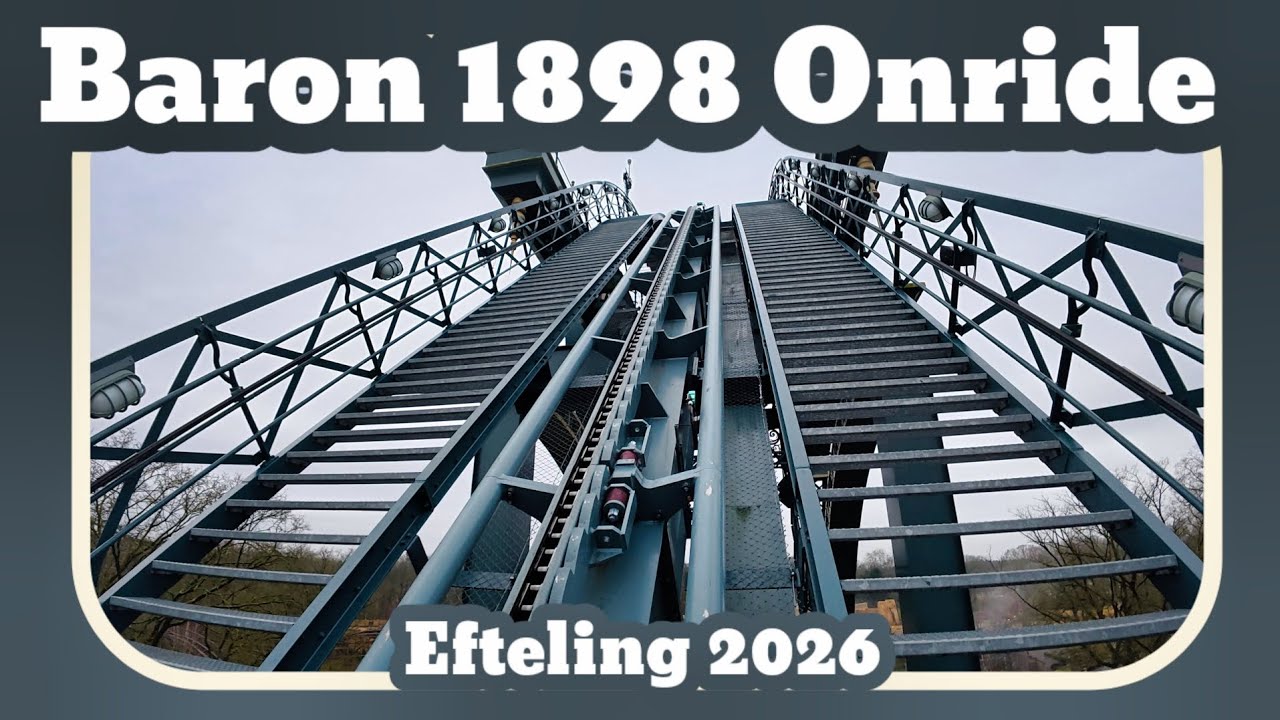 Baron 1898 onride [Efteling 2026]