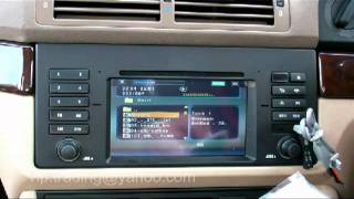 DYNAVIN style BMW E39 E38 E53 X5 GPS NAVI DVD STEREO RADIO DVB-T MPEG4