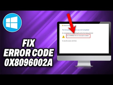 How To Fix Error Code 0x8096002A in Windows 10 or 11 - YouTube