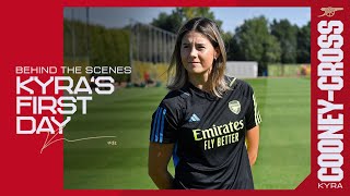 BEHIND THE SCENES | Kyra Cooney-Cross' first day