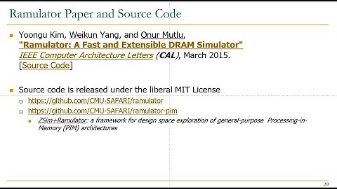 Ramulator Course: Meeting 1: Logistics & Intro to Ramulator (Fall 2021)