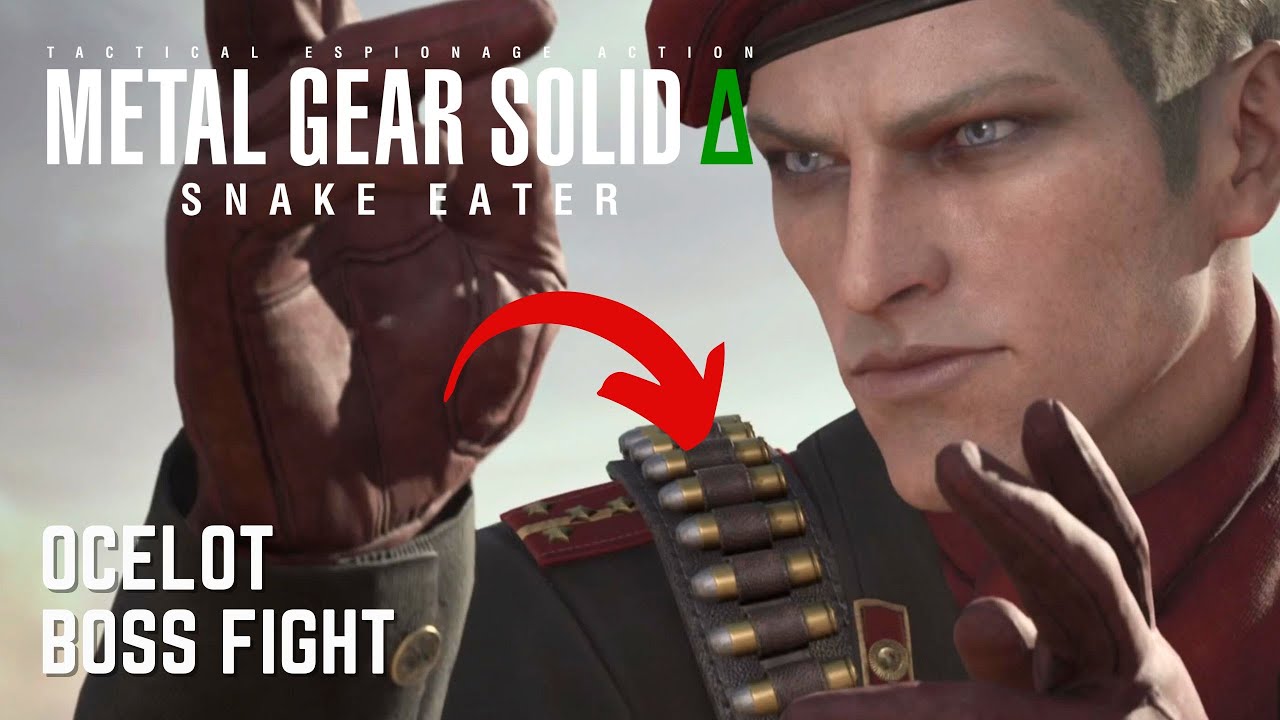 Ocelot Boss Fight - Metal Gear Solid Delta: Snake Eater