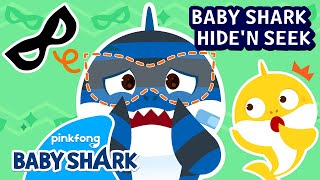 [✨New] Where Is Thief Daddy Shark's Missing Mask? | Baby Shark Hide And Seek | Baby Shark Official