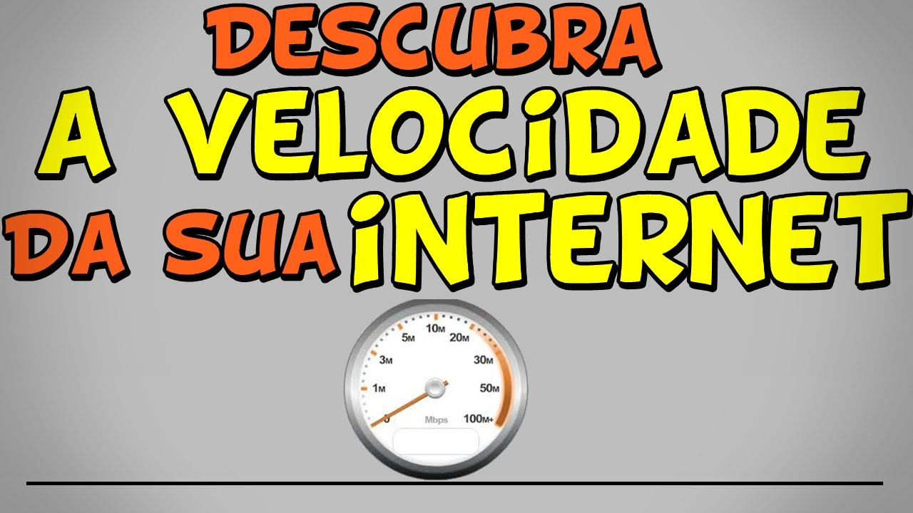 Como descobrir a verdadeira velocidade da sua internet | SEM ERROS | MELHOR MÉTODO - YouTube