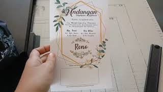 undangan khitanan / undangan orang tua