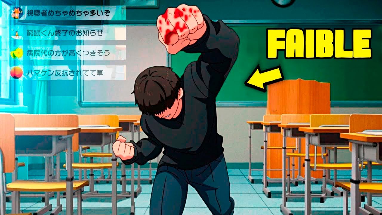 Un Garçon Apprend Une Compétence Pour Ne Plus Ressentir La Douleur Et Se Venger Des Brutes De L'Écol