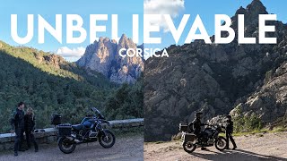 Riding the Best of Corsica: BMW R1250 Adventure on Mountain Passes!