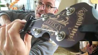 5 String Banjo - Lesson  4 -  Left Hand Position and Chords