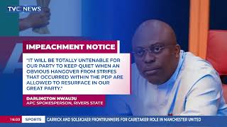 Apc In Rivers Rejects Impeachment Process Against Gov. Fubara, Deputy