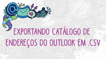 Como faço para imprimir uma lista de contatos do Outlook?