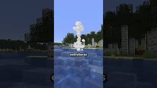 Geyser e cubo de TNT.