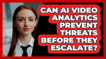 Can AI Video Analytics Prevent Threats Before They Escalate? - SecurityFirstCorp.com