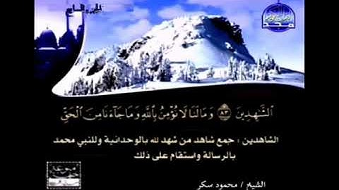 ختمة منوعة قناة المجد للقرآن الكريم محمود عمر سكر