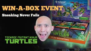 Sneaking Never Fails  Winabox Event  Tmnt Sealed  Mtg Arena