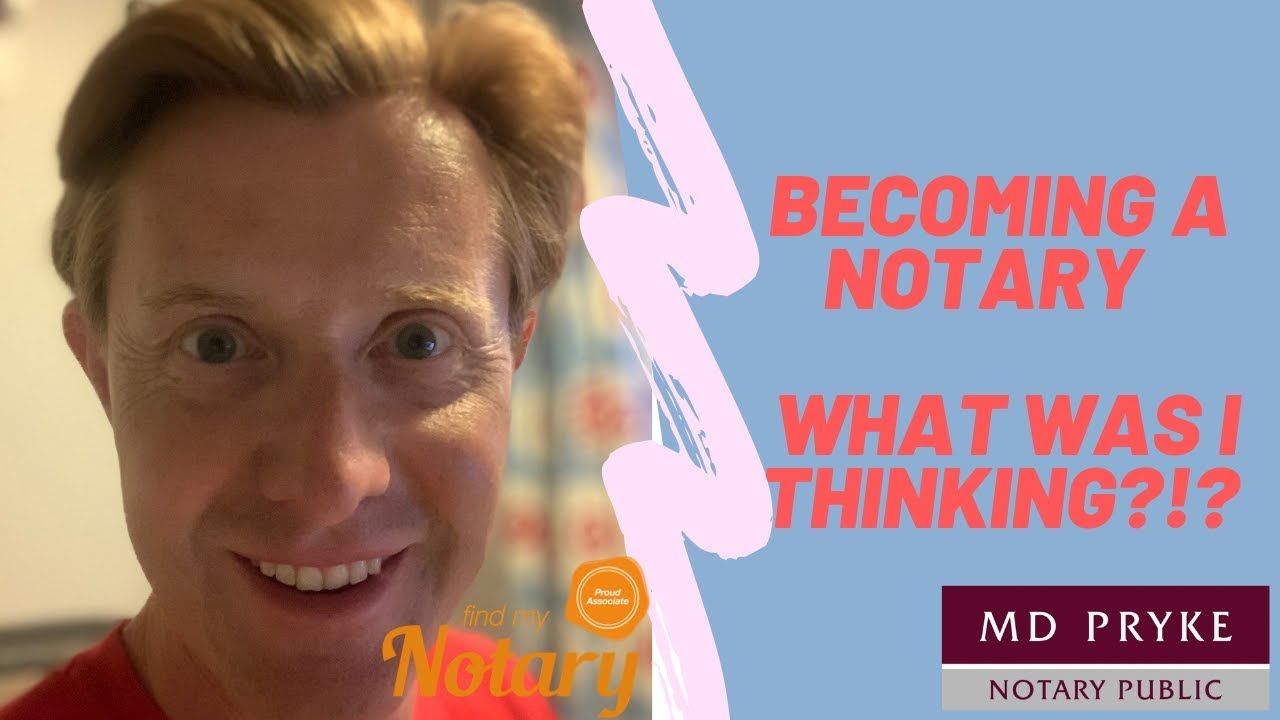 Becoming a Notary Public - What was I thinking!?!