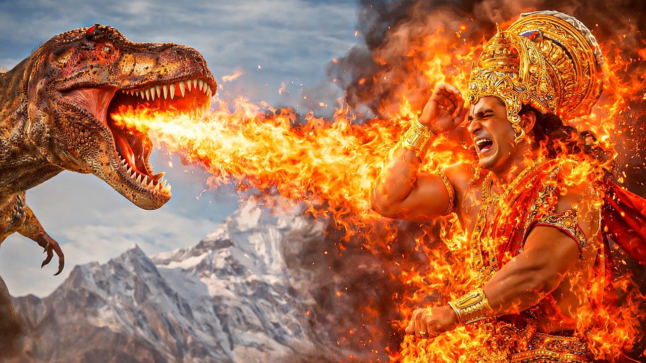 क्या यह राक्षस हनुमान को जलाकर राख कर देगा? || संकटमोचन महाबली हनुमान ||