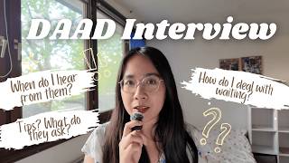 🎓 DAAD Helmut Schmidt Scholarship Interview + Full Timeline (How I Got In)