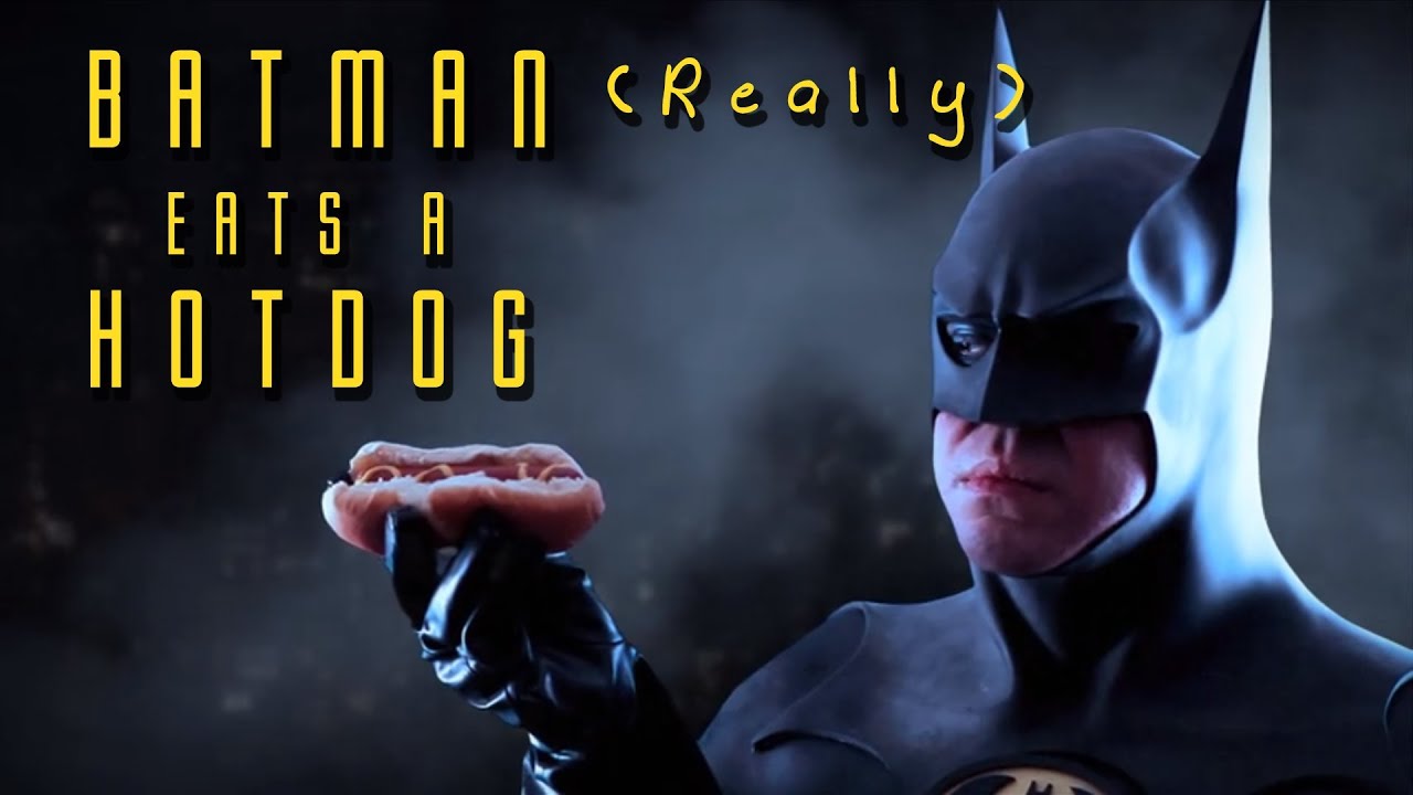 Batman Really Eats a Hotdog // El-Cid - YouTube
