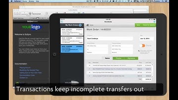 Syncing Workorders with FileMaker Go