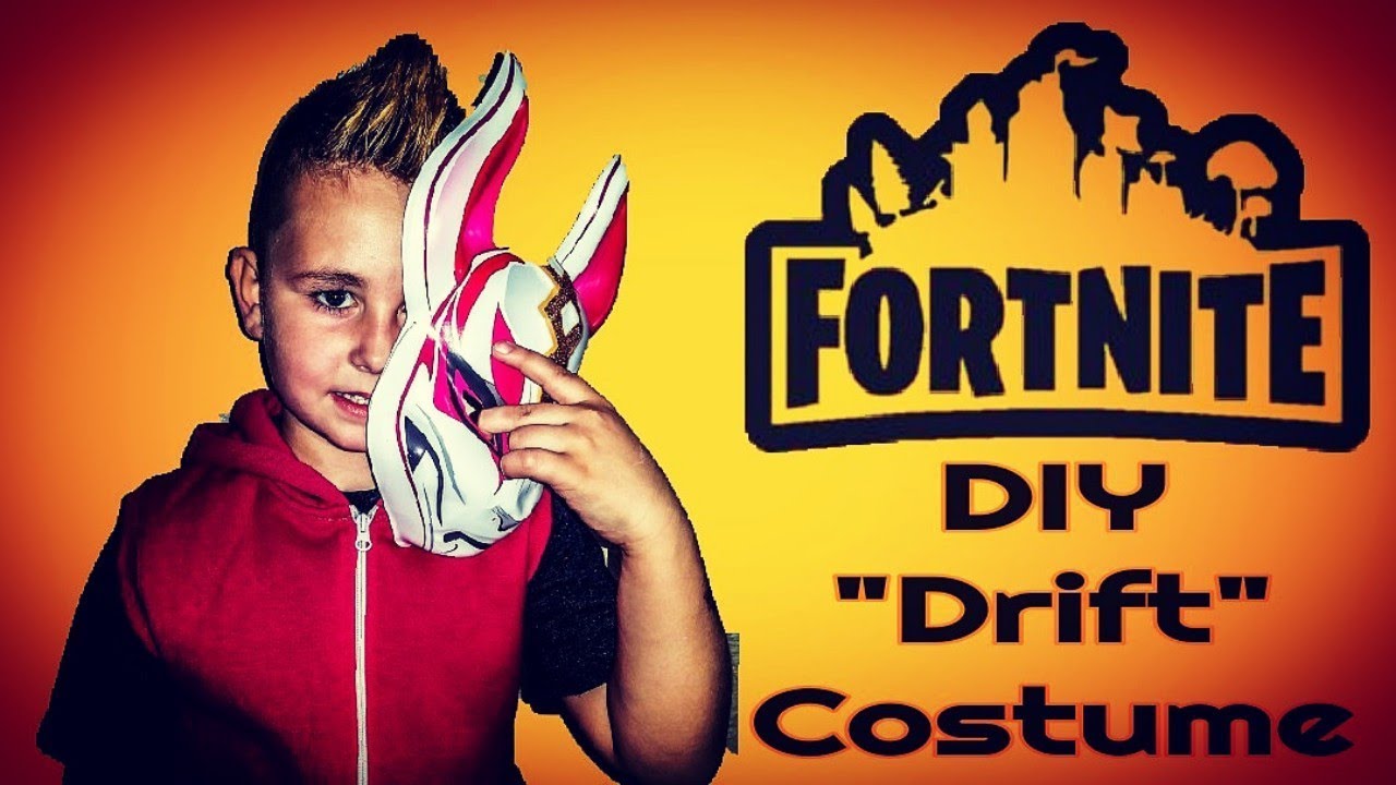 DIY: FORTNITE Costume "Drift" Skin In Real Life - YouTube
