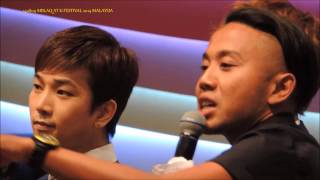 140809 Mblaq Mir & G.o During Ment - K-Festival Malaysia