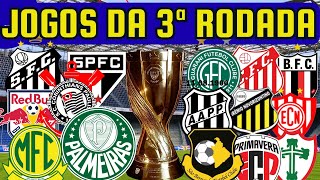 Prximos Jogos Do Cdaneonato Paulista 2026 3 Rodada 17 A 1801