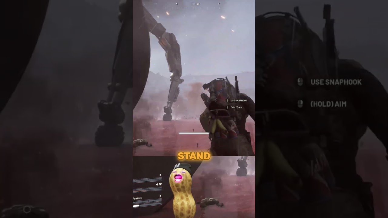 В игре Arc Raiders Пинат пытается сразиться с королевой