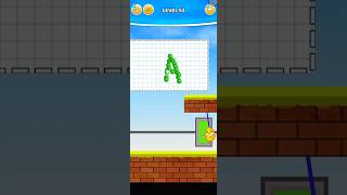 DRAW TO SMASH- Logic Puzzle Level  50 51 52 53 .Gameplay  #games #androidgames #like #puzzle screenshot 5