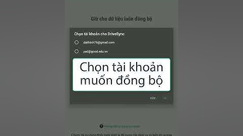 Hướng dẫn tự động đồng bộ ảnh, video từ điện thoại lên Google Drive